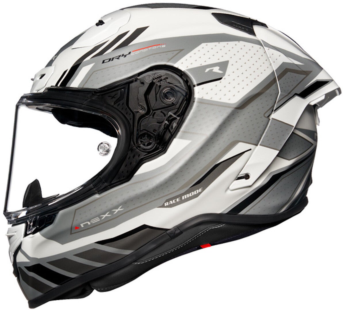 Nexx X.R3R Precision Casque Blanc mat/gris S (55/56) Figure 1