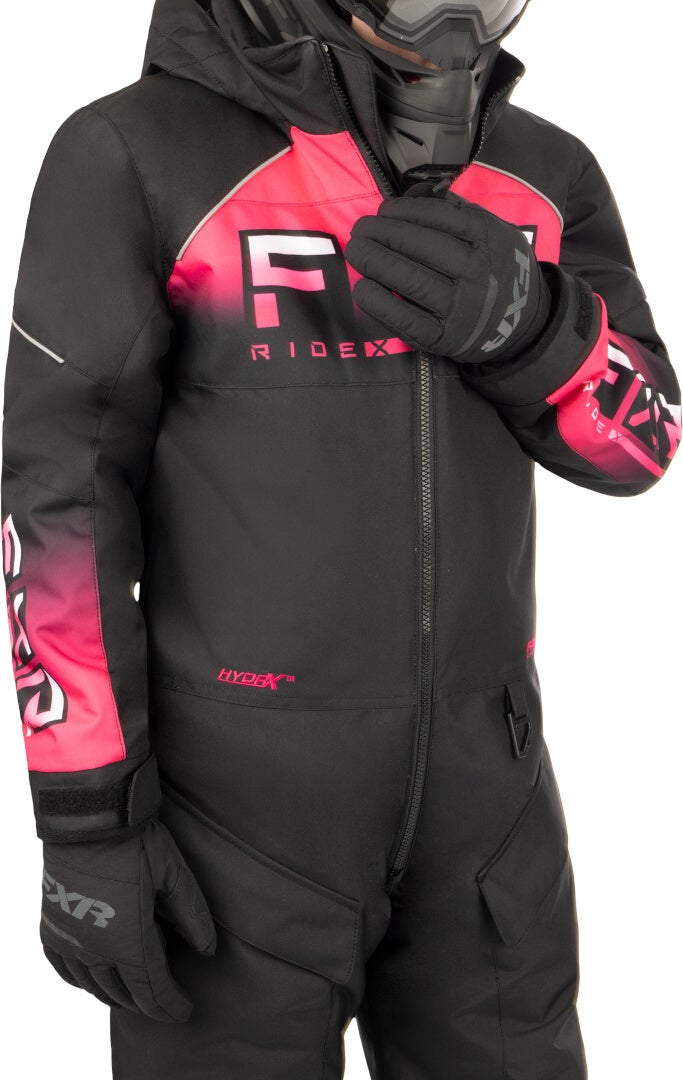 FXR Recruit Vinterdragt til børn sort/pink 12 Figur 3