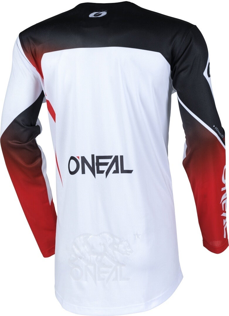 Oneal Hardwear Air Slam Motokrosový dres bílá/černá/červená L Obrázek 2