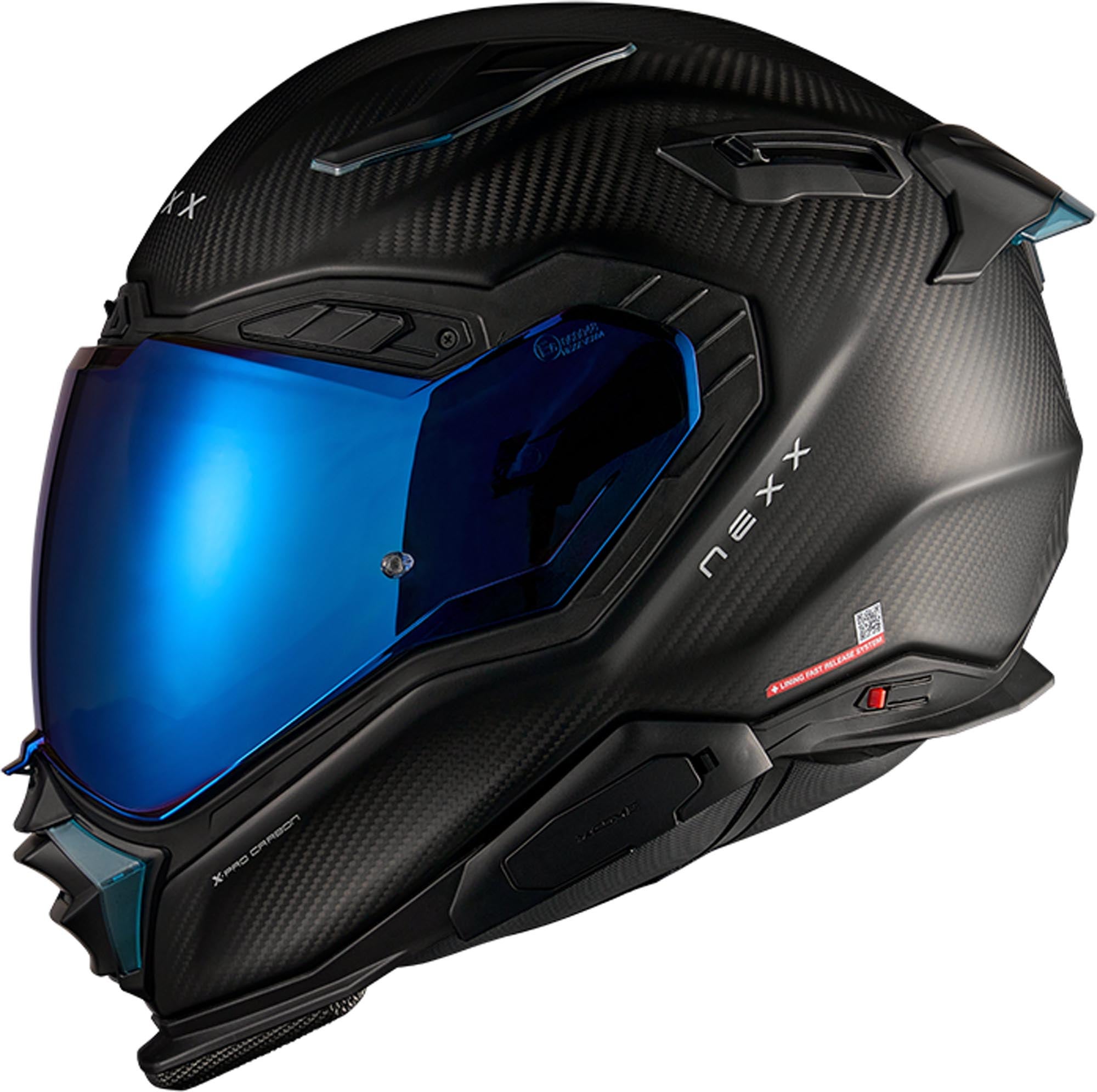 Nexx X.WST 3 Zero Pro Carbon Helmet carbon/blue XXXL (65/66) Figure 2