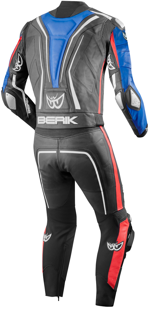 Berik Flumatic Evo Two Piece Motorcycle Leather Suit black/red/blue 52 Figure 2
