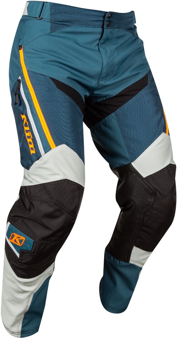 Klim Dakar In The Boots Pantalon Motocross Vert/Orange 38 Figure 3