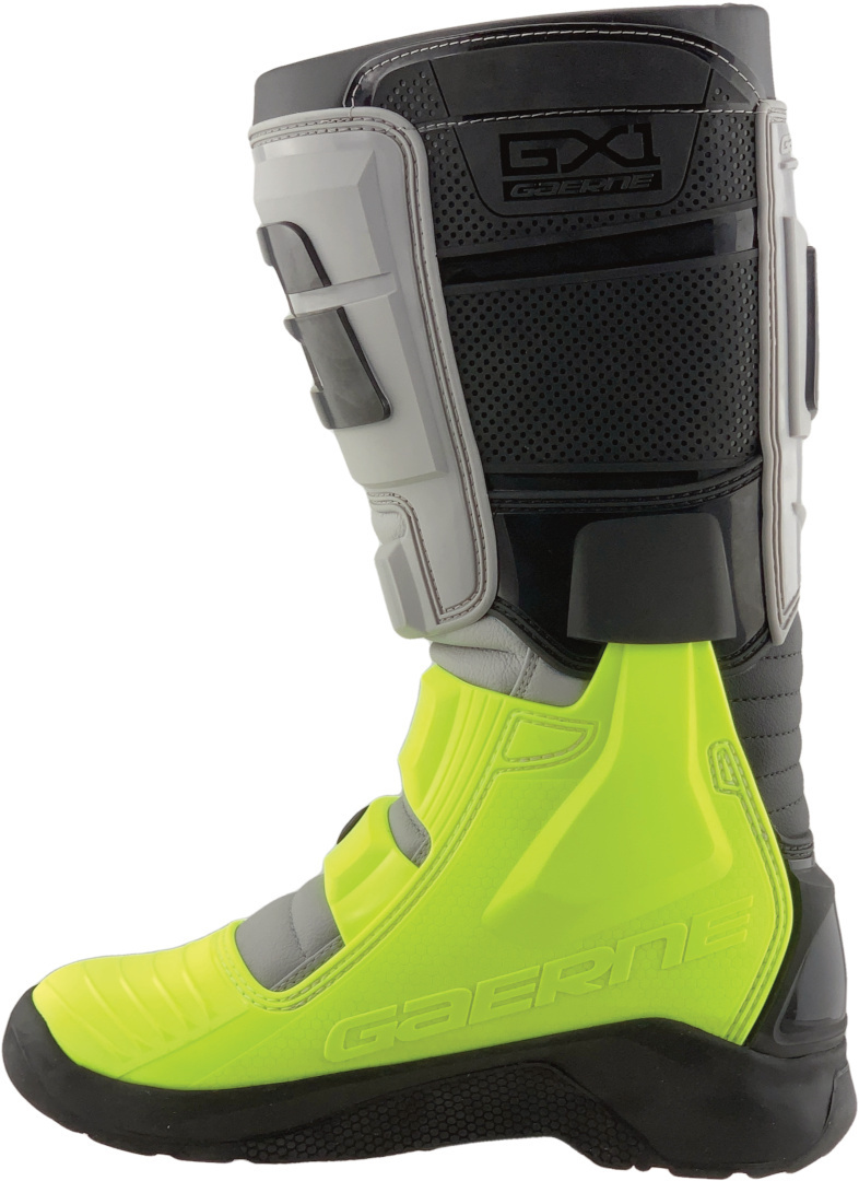 Gaerne GX-1 Evo 2020 Motocross støvler sort/grå/gul 46 Figur 2