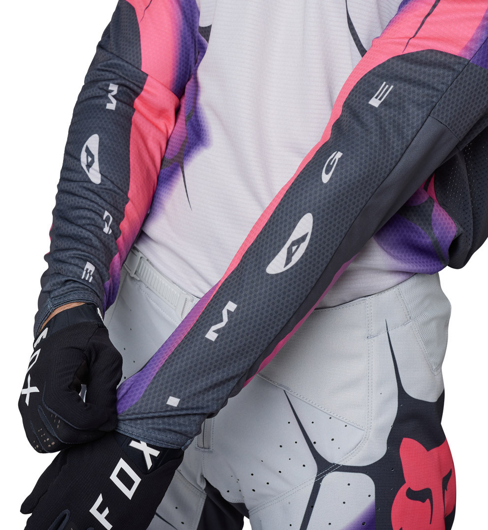 FOX 360 Syz Motocross Jersey hellgrau M Abbildung 2