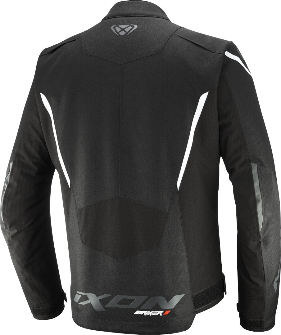 Ixon Striker 2 waterproof Motorcycle Textile Jacket black/white L Figure 2
