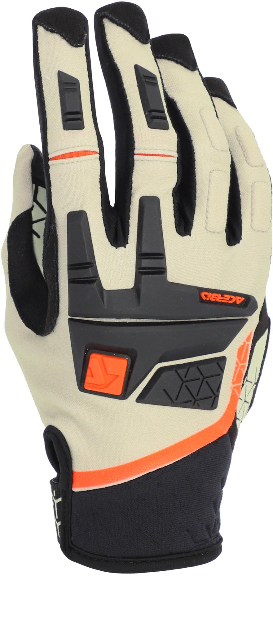 Acerbis X-Enduro Motorcykel handsker Beige/sort L Figur 4