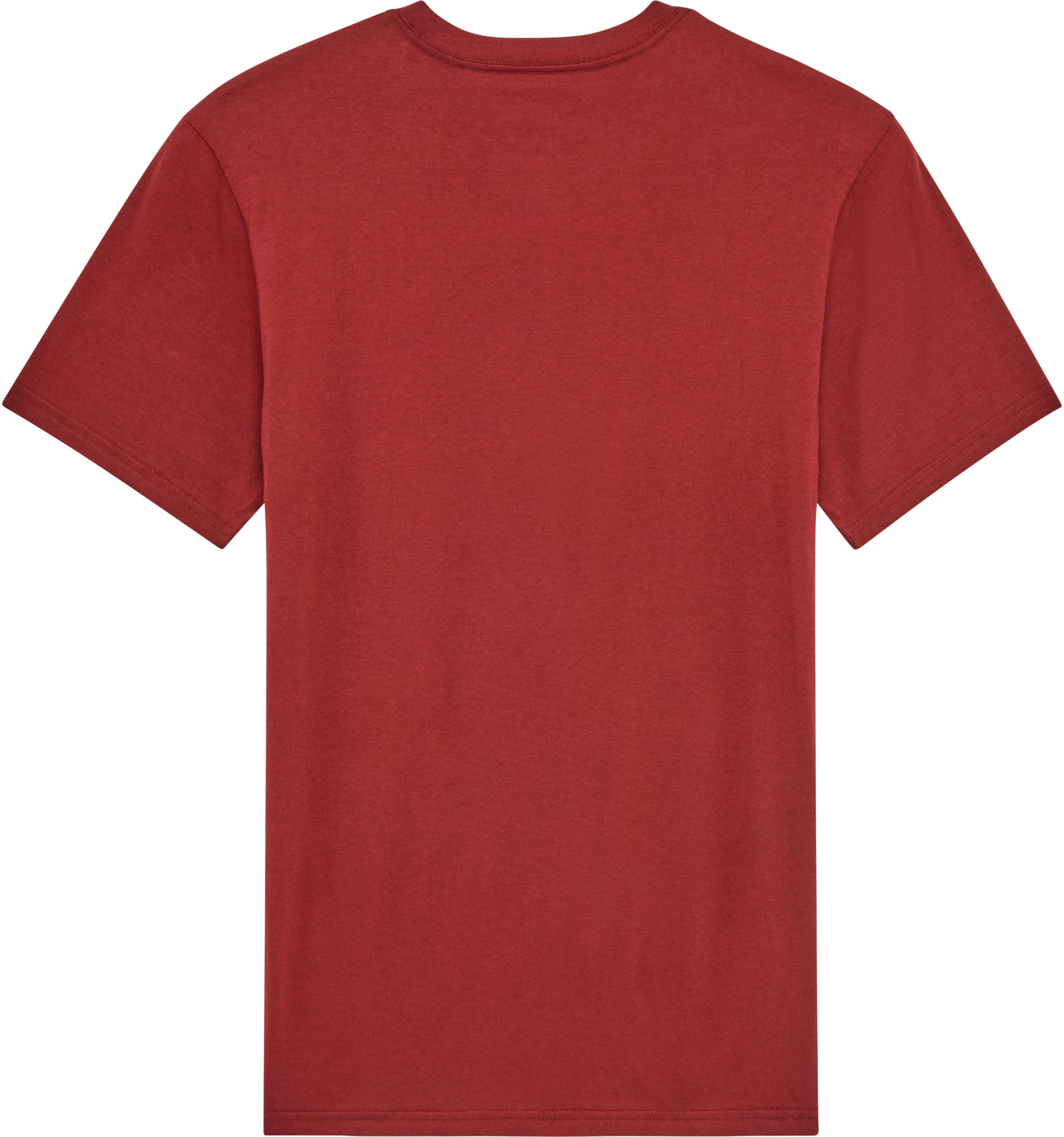 FOX Tread Premium T-Shirt dark red/grey M Figure 2