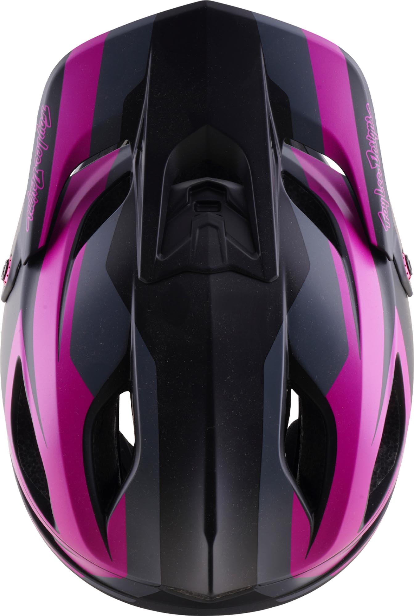 Troy Lee Designs Stage 2 MIPS High VZ Downhill Helmet Fuchsia M-L (57/59) Figure 8