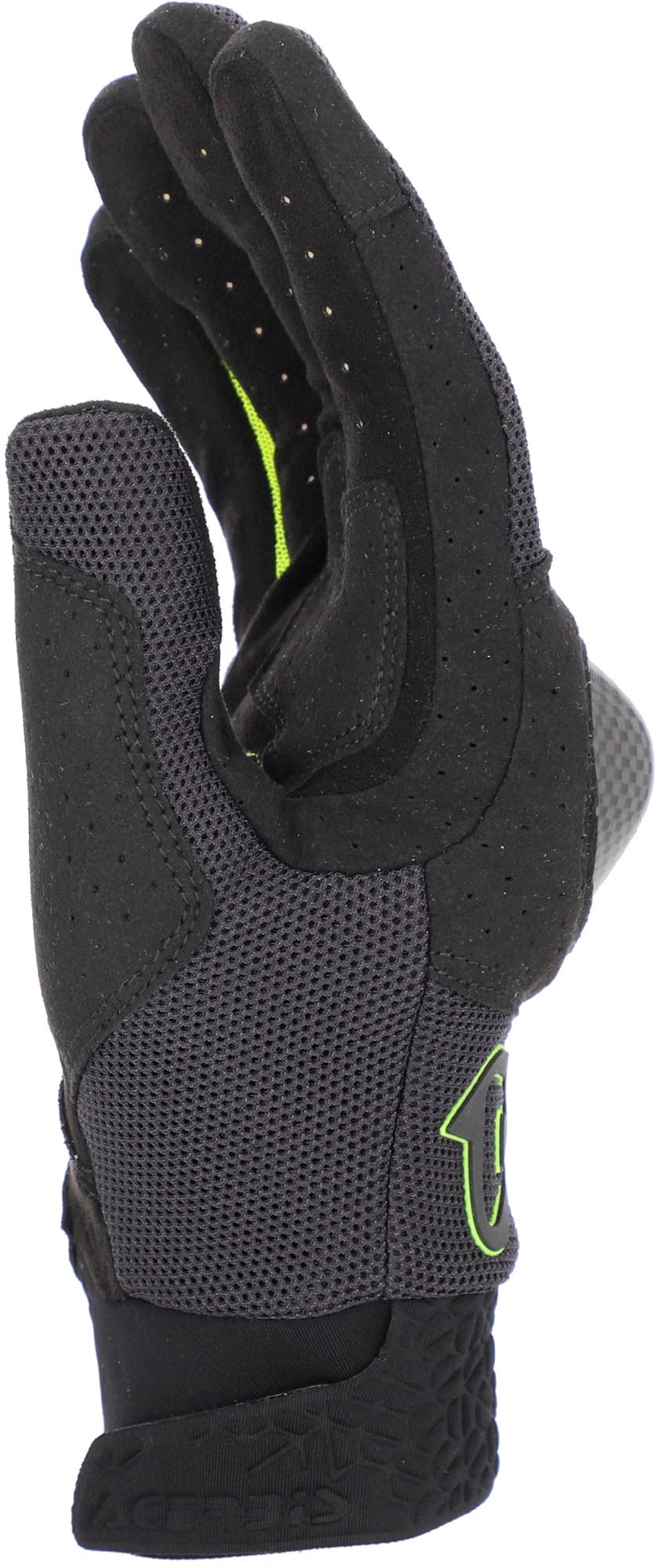 Acerbis Ramsey My Vented Pro Mesh Motorcykelhandsker sort/gul XL Figur 5