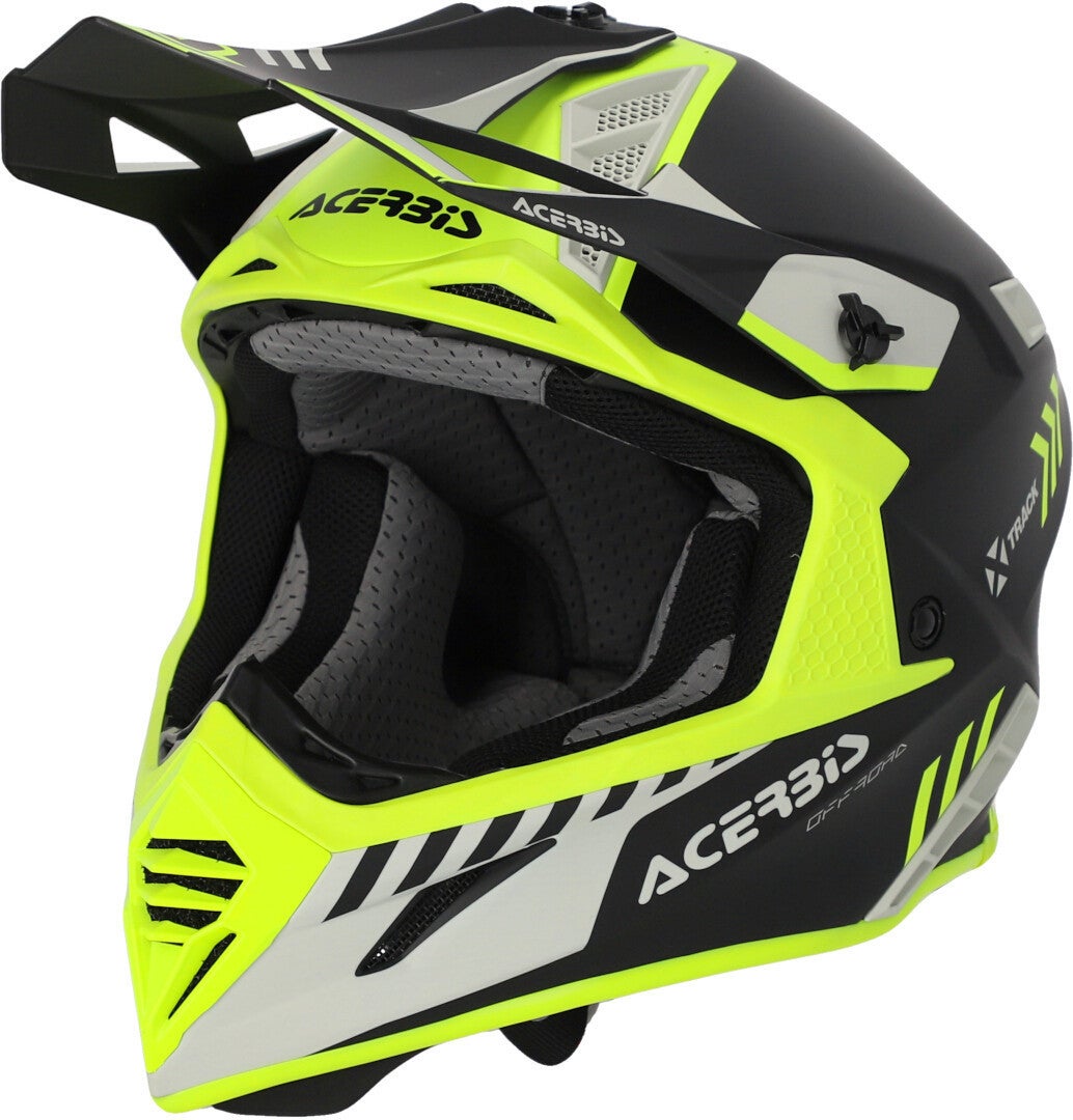 Acerbis X-Track Mips Motocross hjelm gul/sort S (55/56) Figur 1