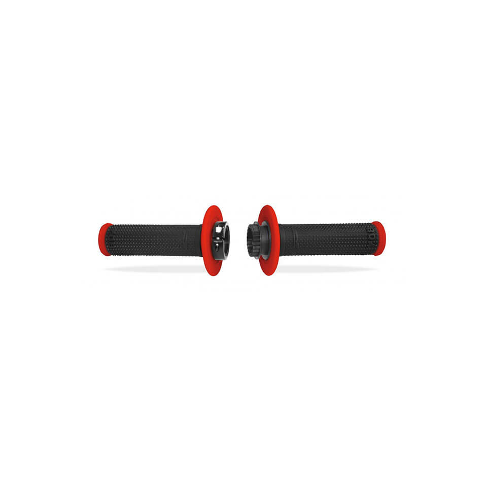 PROGRIP Lenkergriffe 708, schwarz/rot, Lock-On Grips Negru/Roșu Figura 2