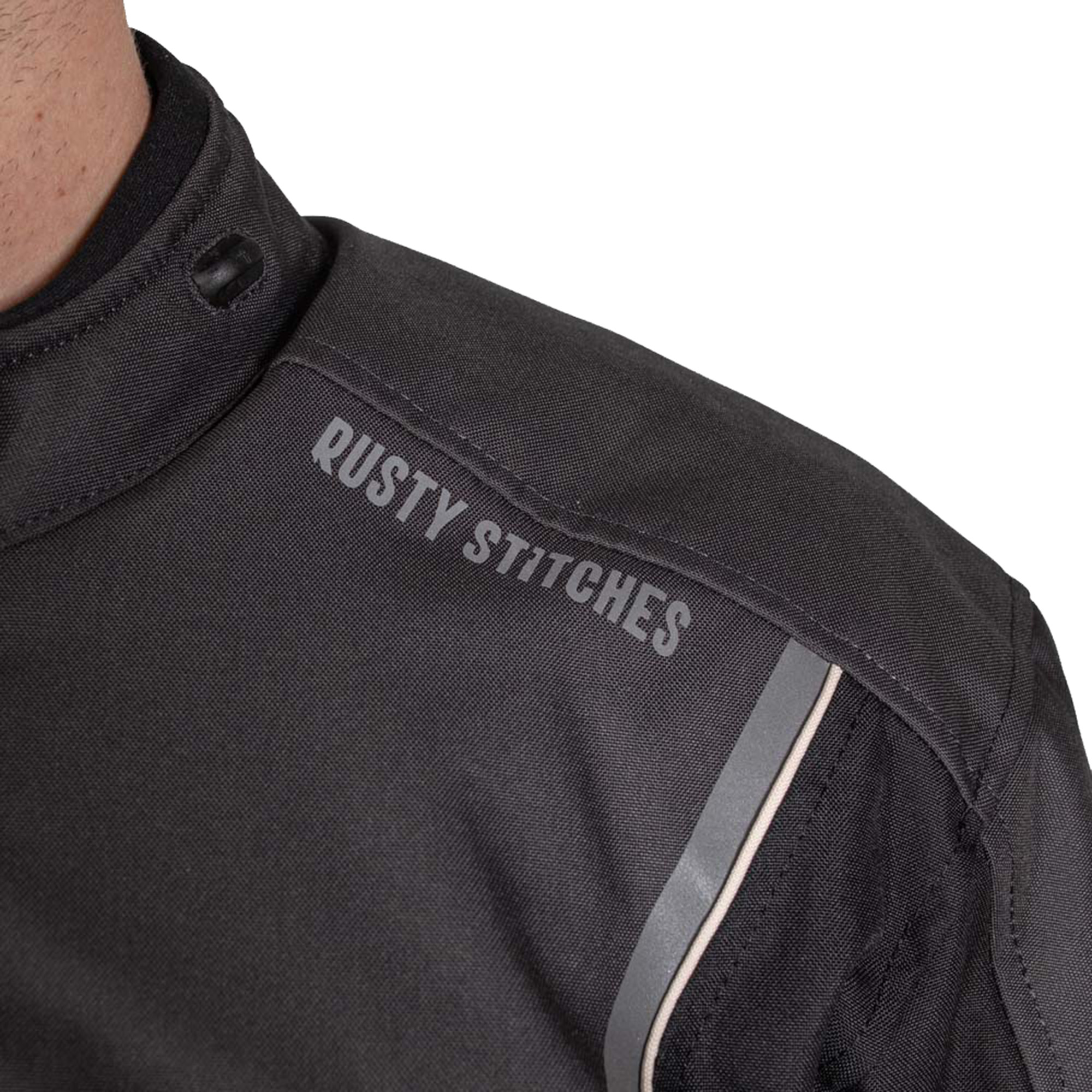 Rusty Stitches Super Luke wasserdichte Motorrad Textiljacke 5XL Abbildung 8