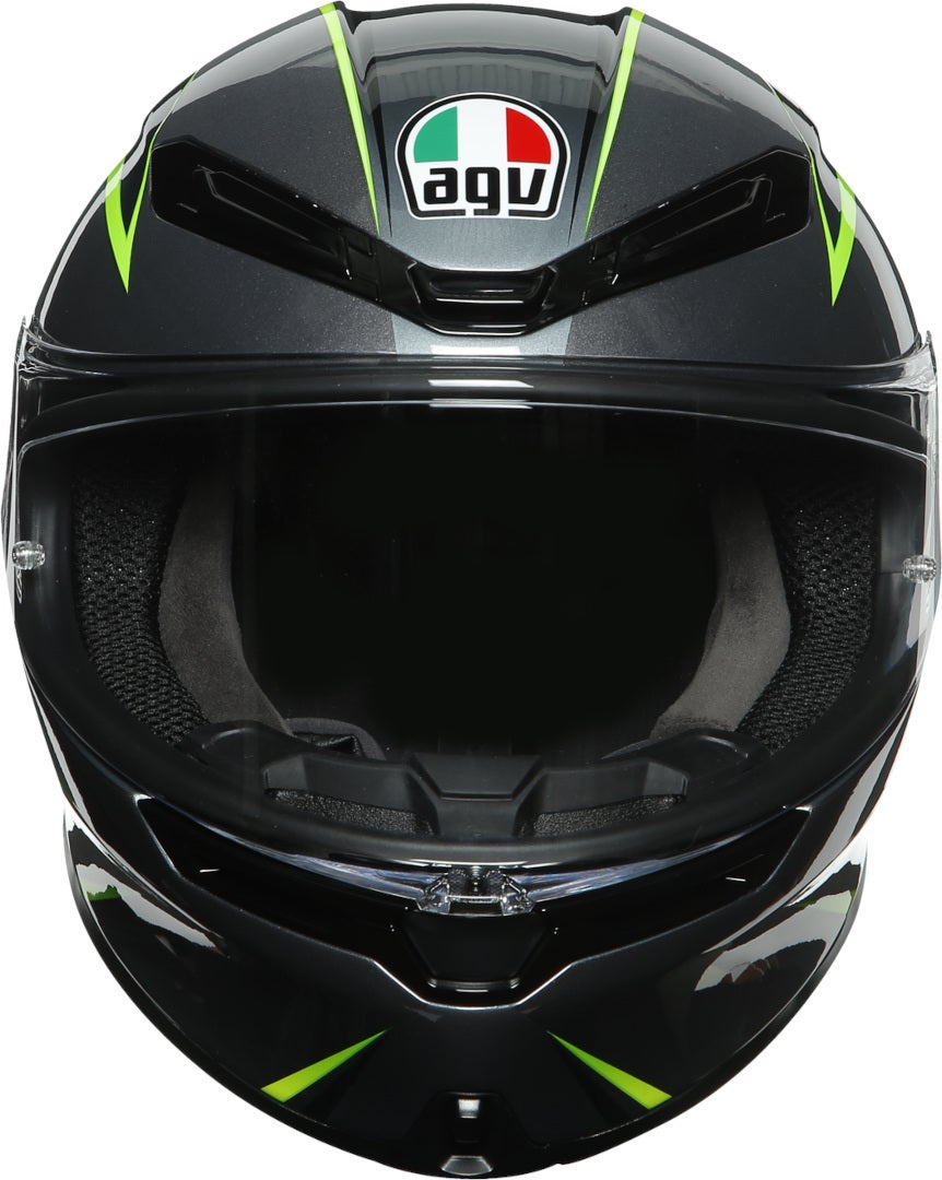 AGV K-6 Flash casco nero/grigio/verde L (60/61) Figura 7