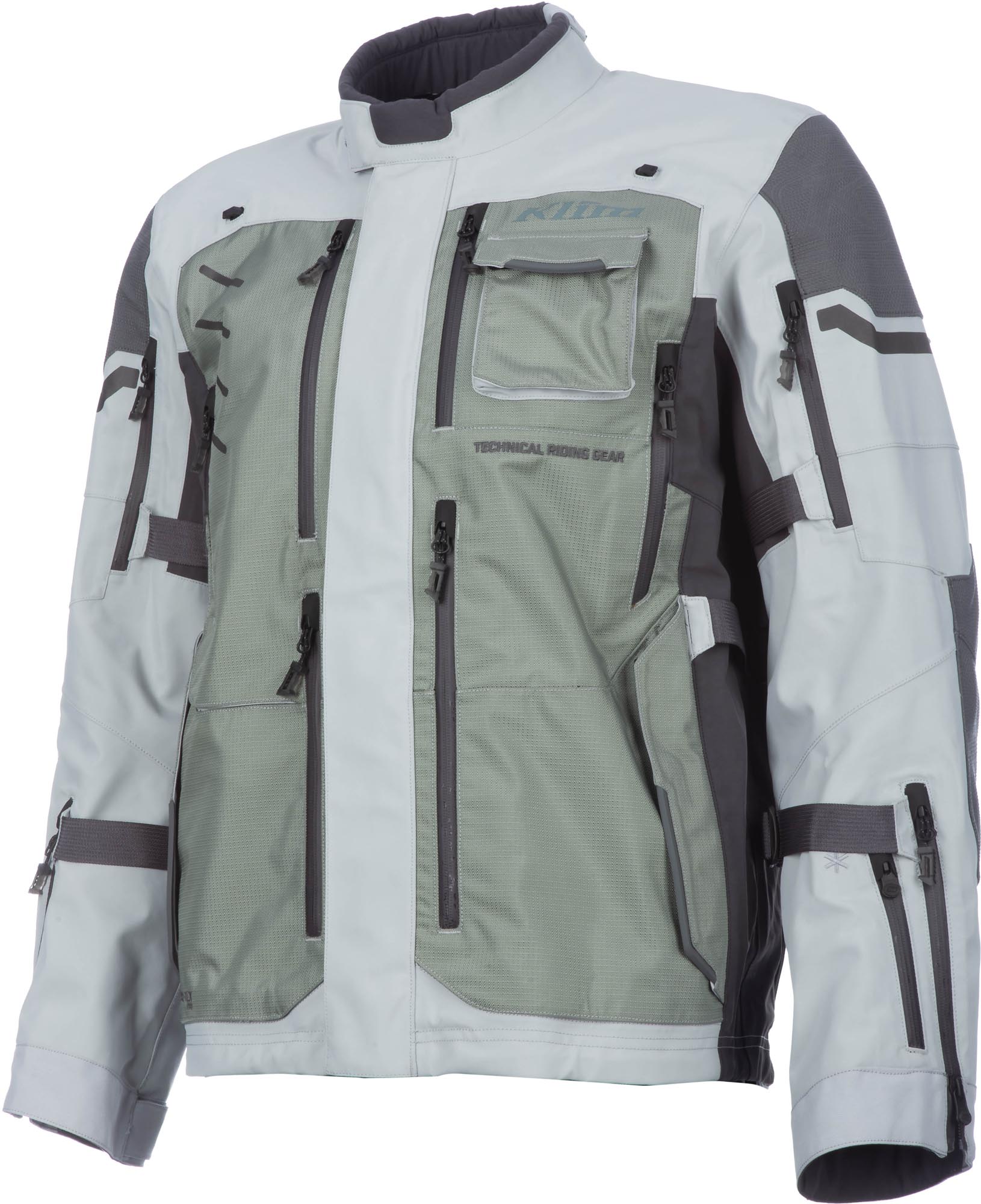 Klim Badlands Pro Rogue Gore-Tex Motorrad Textiljacke hellgrau Lang XL Abbildung 1