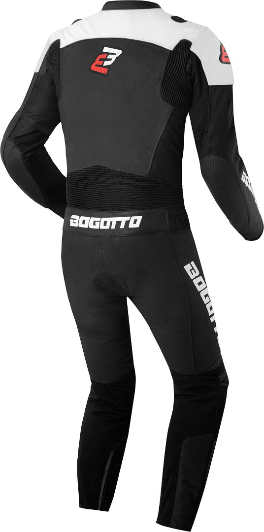 Bogotto Losail wo Piece Motorcycle Leather Suit black/white 46 Figure 2