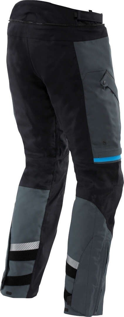 Dainese Mangen Absoluteshell Pro waterproof Motorcycle Textile Pants grey/black/blue 48 Figure 2