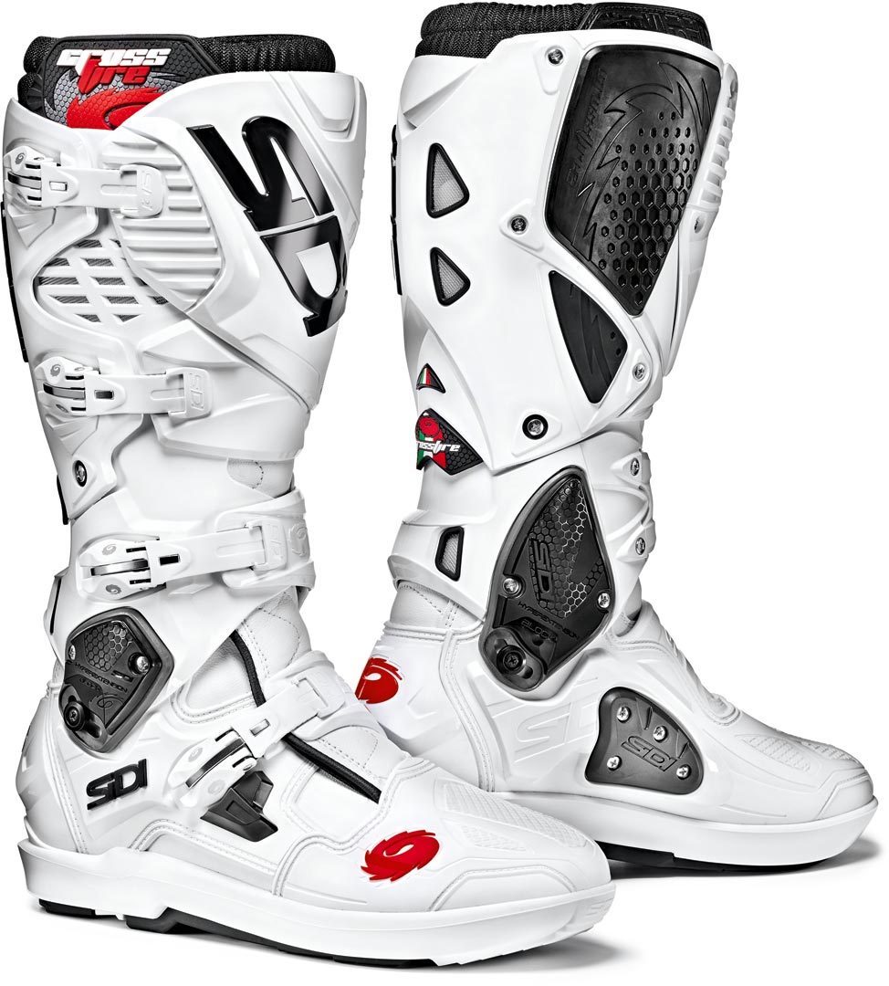 Sidi Crossfire 3 SRS Bottes Motocross Blanc/Blanc 43 Figure 1