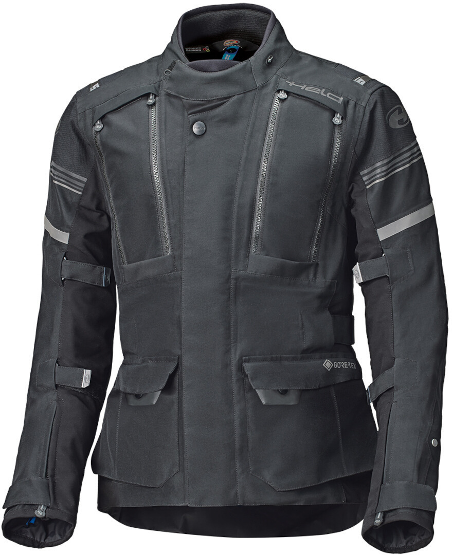 Held Omberg Top Motorfiets textiel jas Zwart L Figuur 1