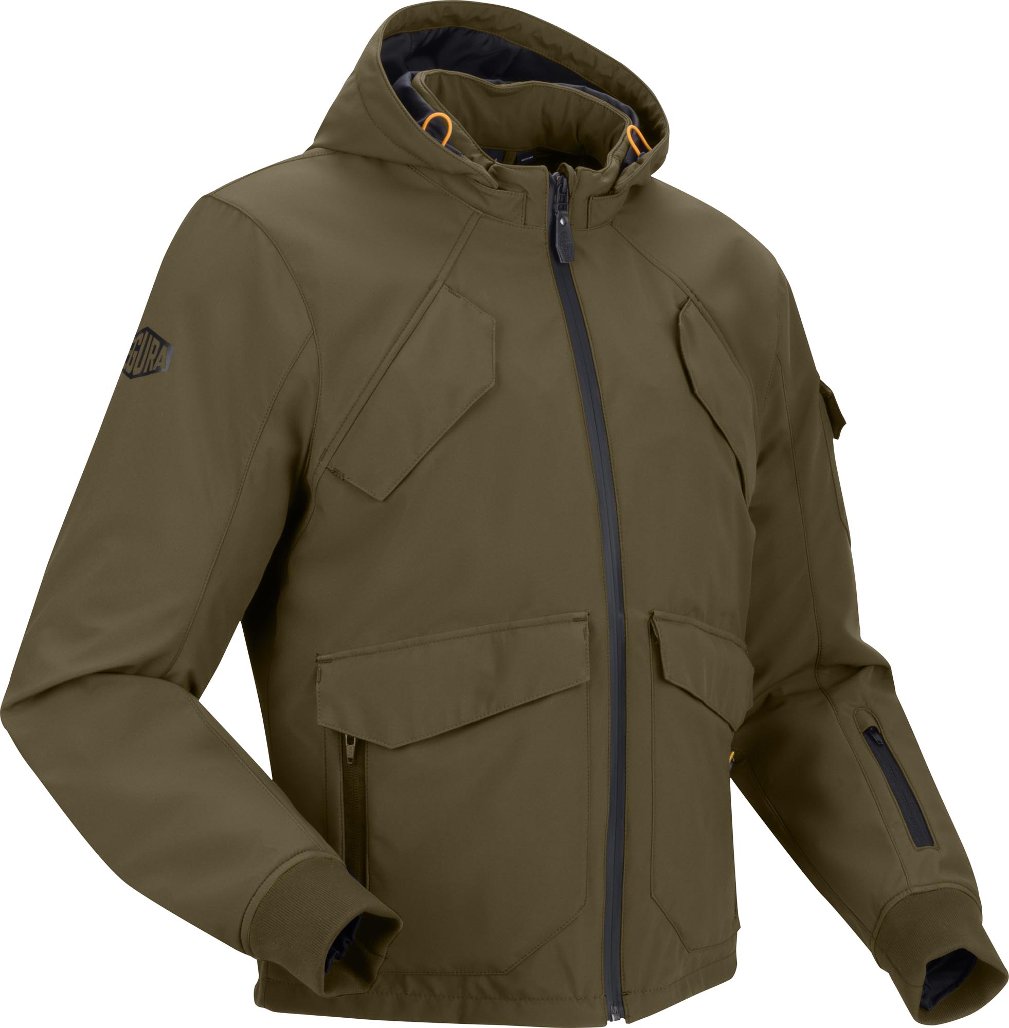 Segura Oswald Veste textile moto Kaki S Figure 1