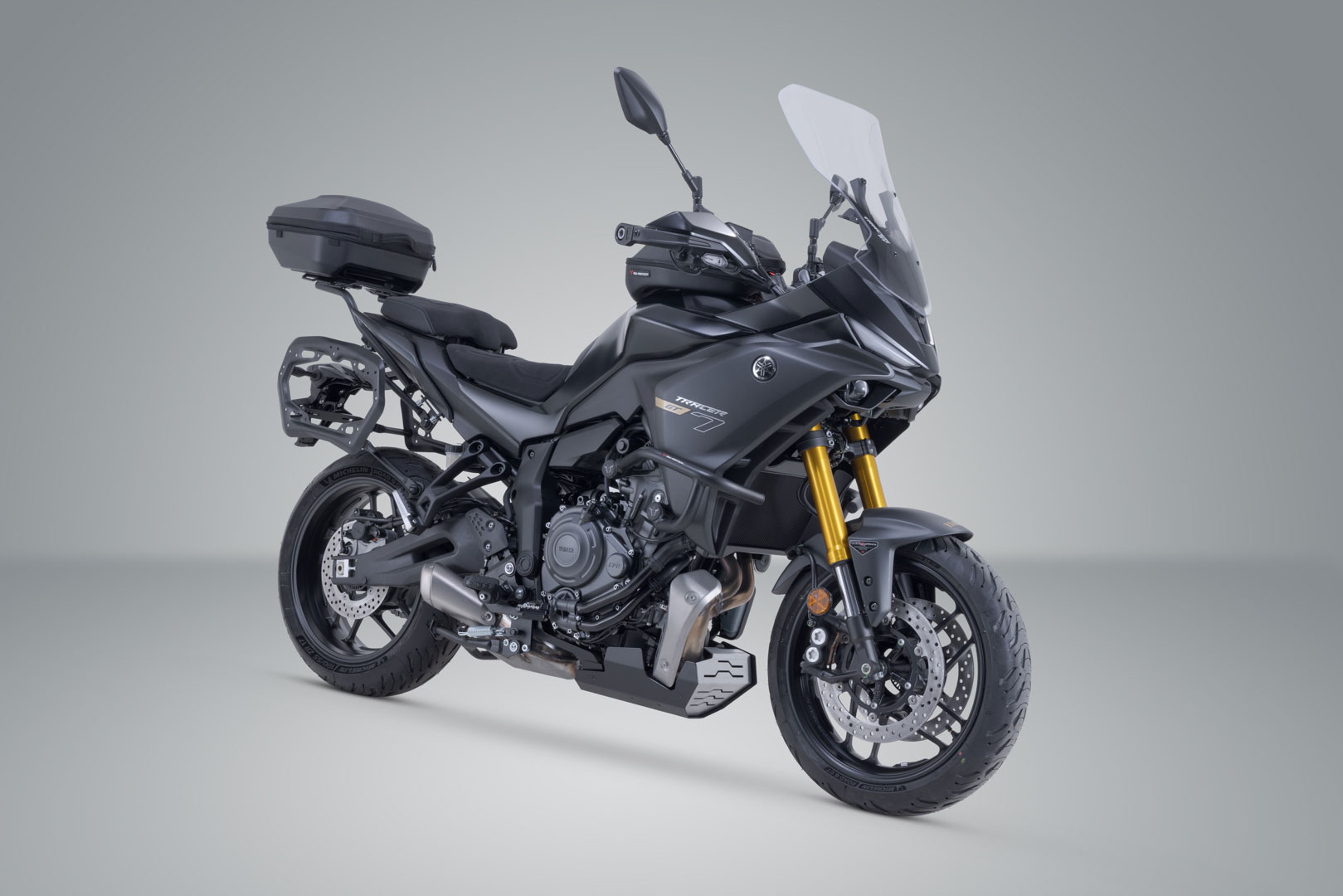 Sistem de carcasă superioară SW-Motech URBAN ABS - Negru. Yamaha Tracer 7 / GT (25-). Figura 2