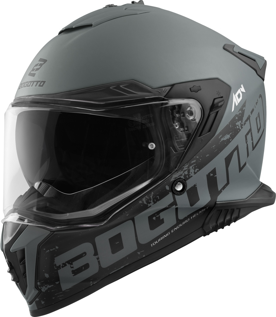 Bogotto FG-601 Duo Cască Enduro din fibră de sticlă Anthracite Matt XXXL Figura 3