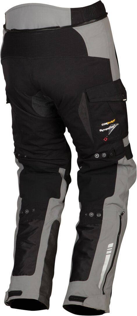 Modeka AFT Air Motorcycle Textile Pants grey/black XXL Figure 2