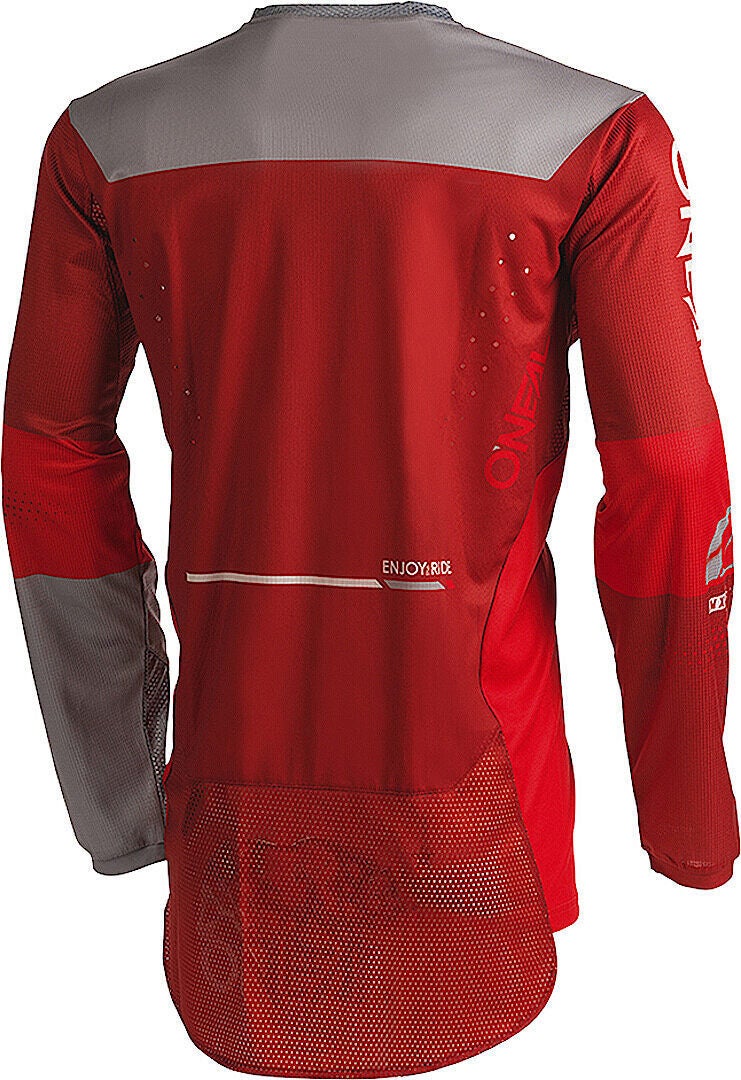 Oneal Haze Motocross Jersey rød/grå XL Figur 2