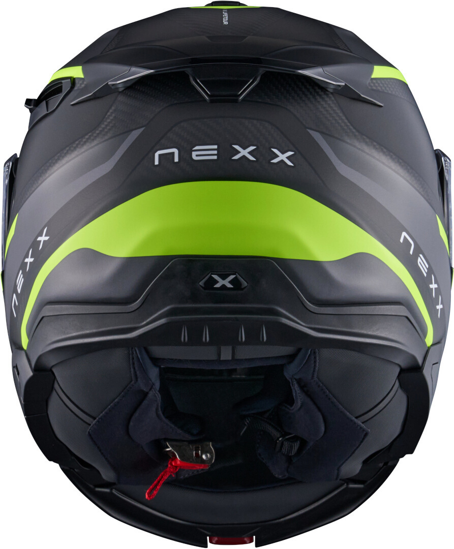 Nexx X.Lifetour Pro Mile Carbon Cască Gri mat/galben neon XL (61/62) Figura 4