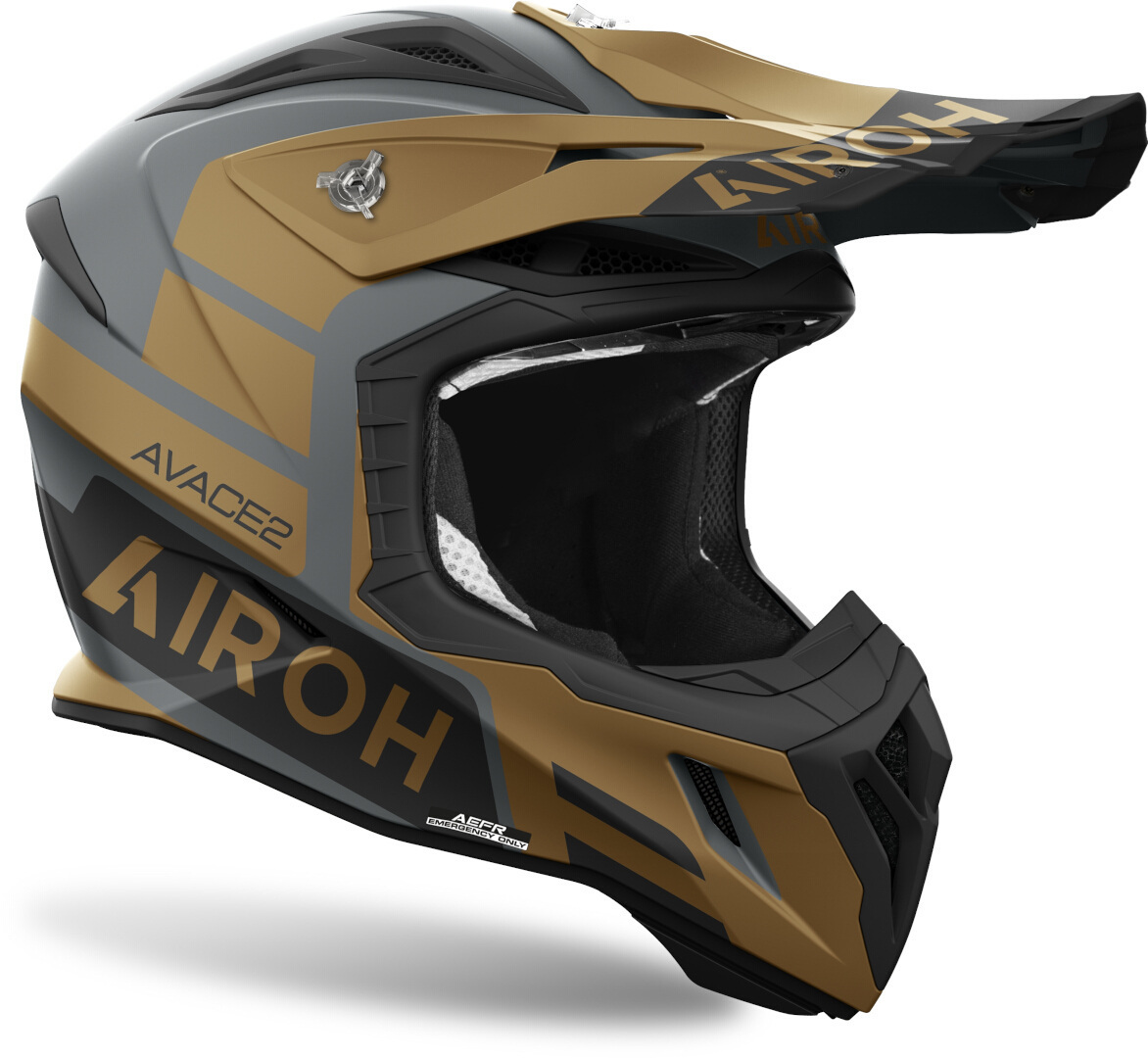 Airoh Aviator Ace 2 Sake Motokrosová přilba bronzová/černá/šedá S (55/56) Obrázek 2