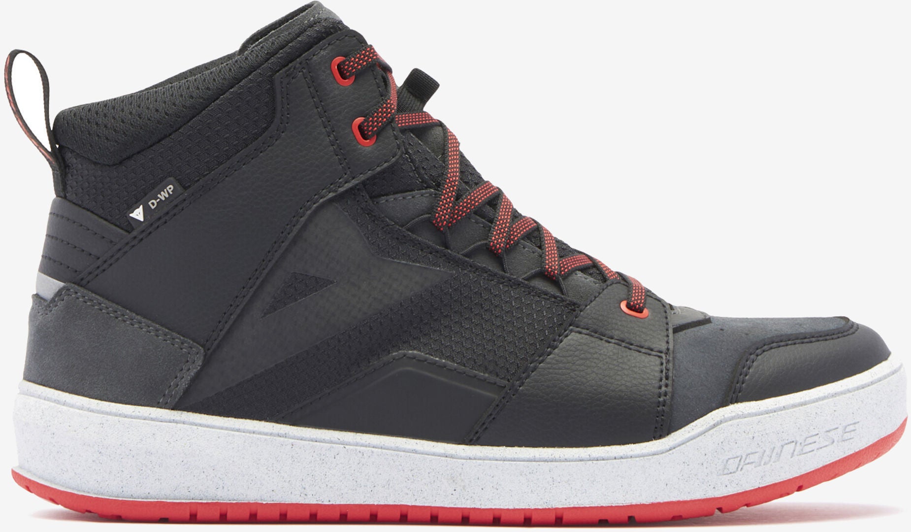 Dainese Suburb D-WP chaussures de moto imperméables Noir/Blanc/Rouge 45 Figure 8
