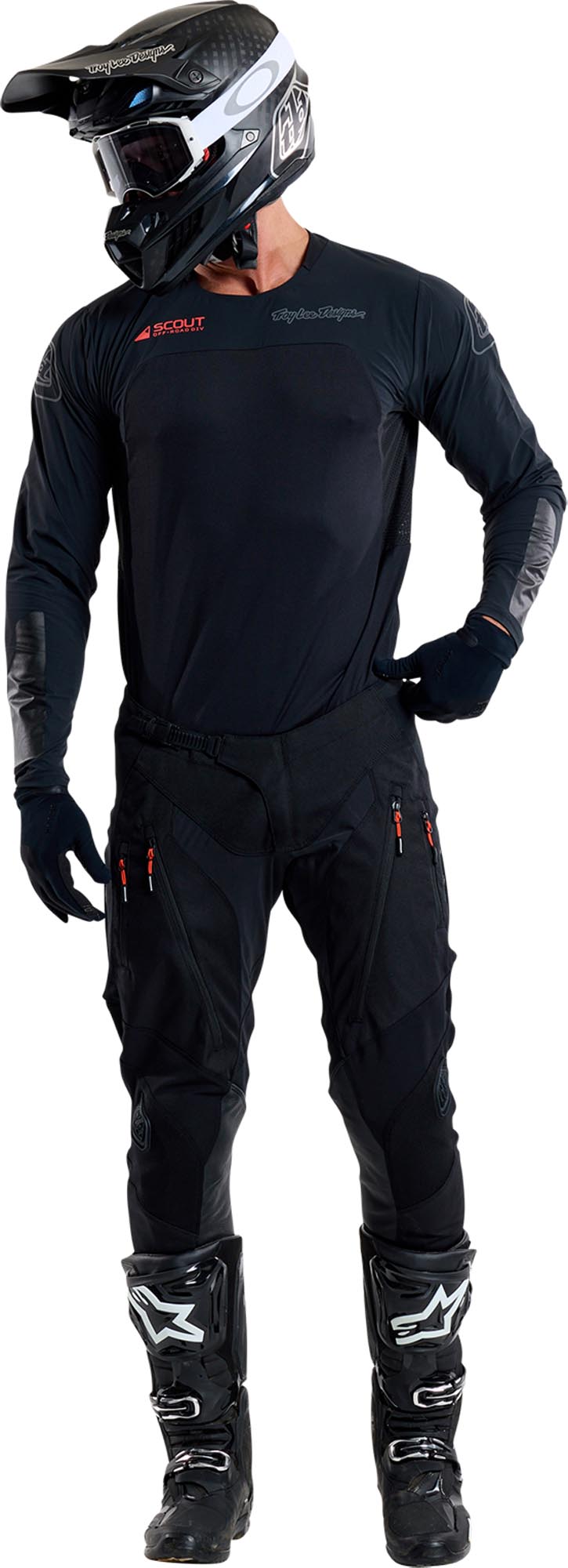 Troy Lee Designs Scout SE Systems Camisa de motocross XL Figura 11