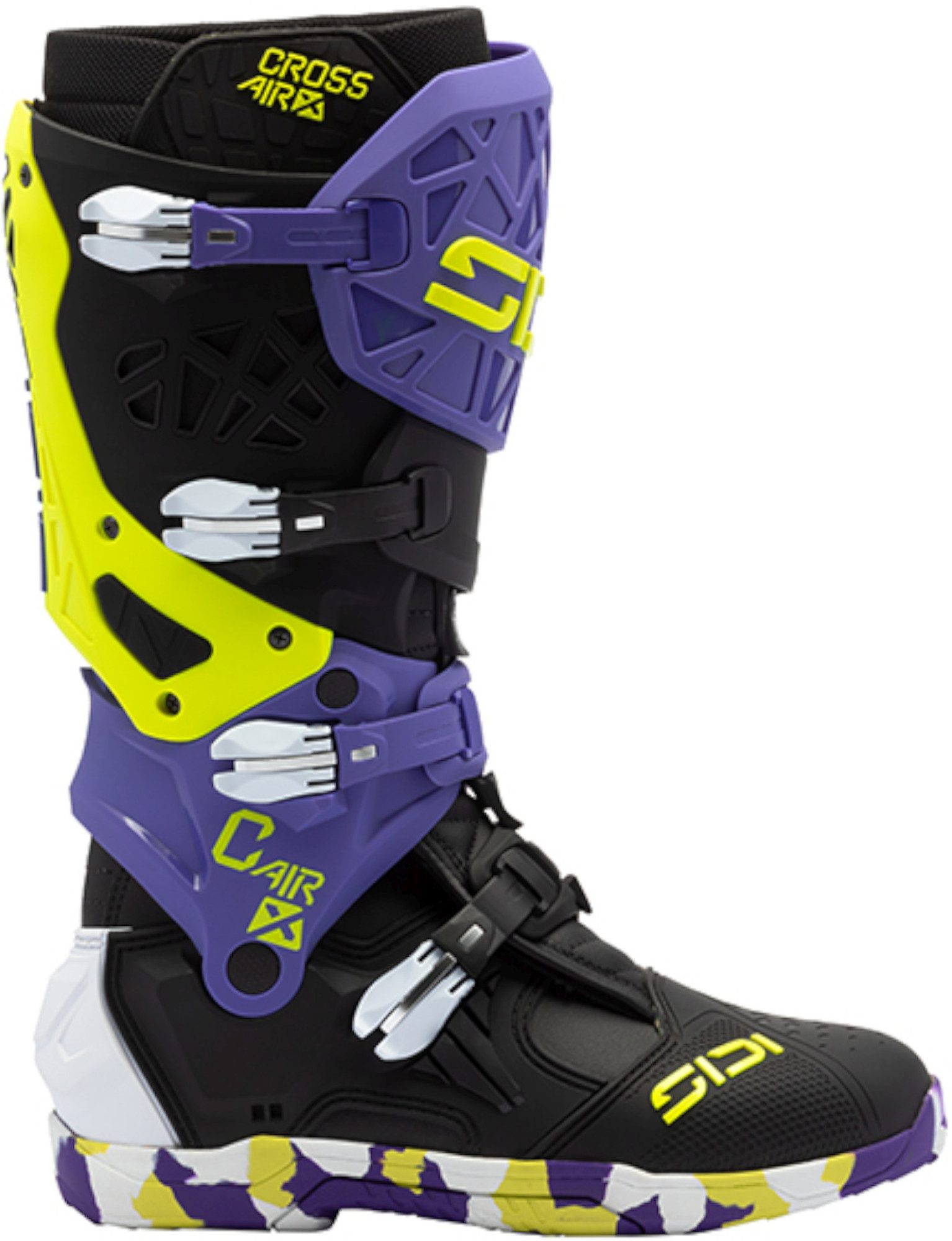 Sidi Crossair-X Bottes de motocross noir/violet 50 Figure 2