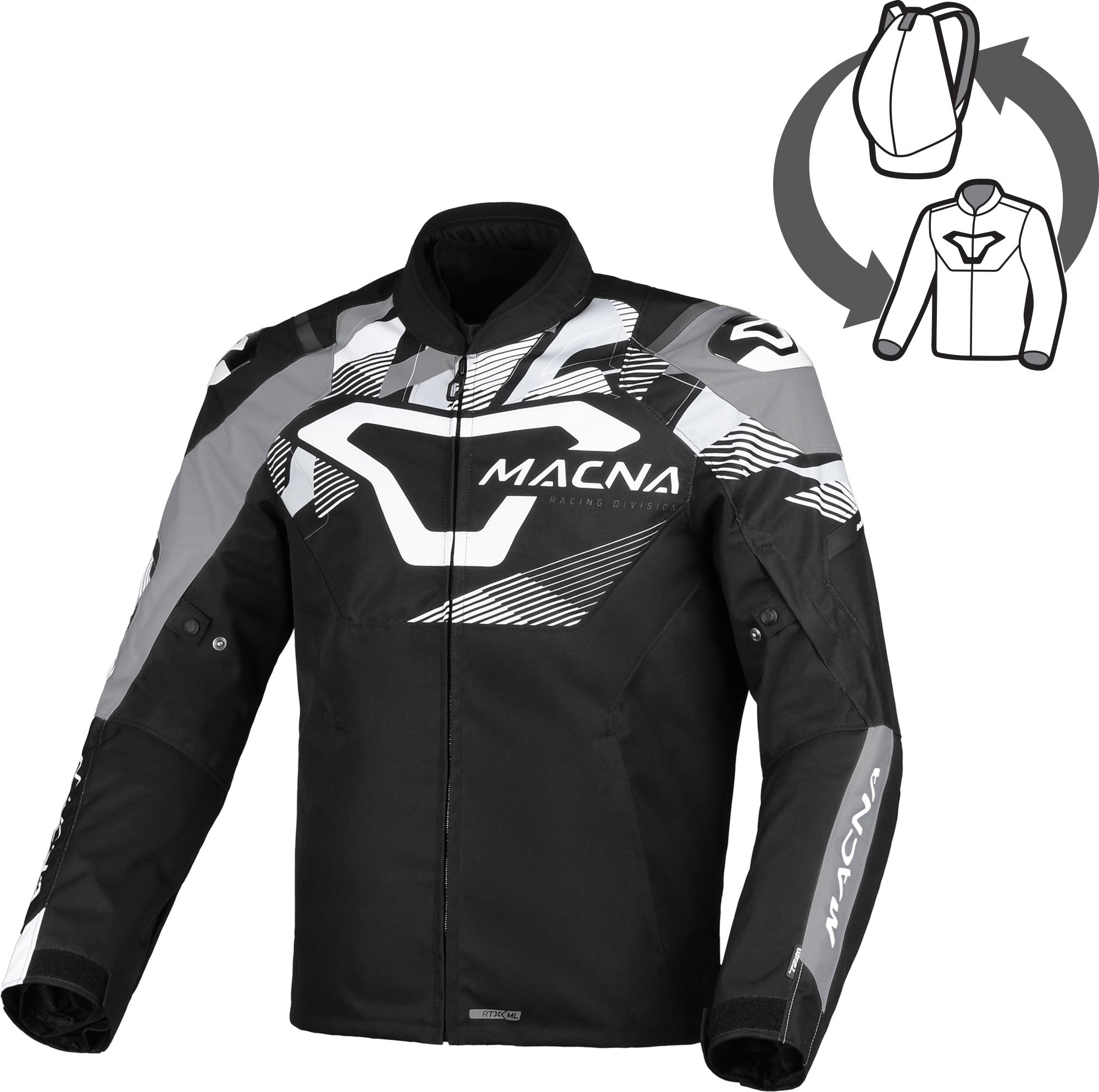 Macna Admyre waterproof Motorcycle Textile Jacket-image-756851105
