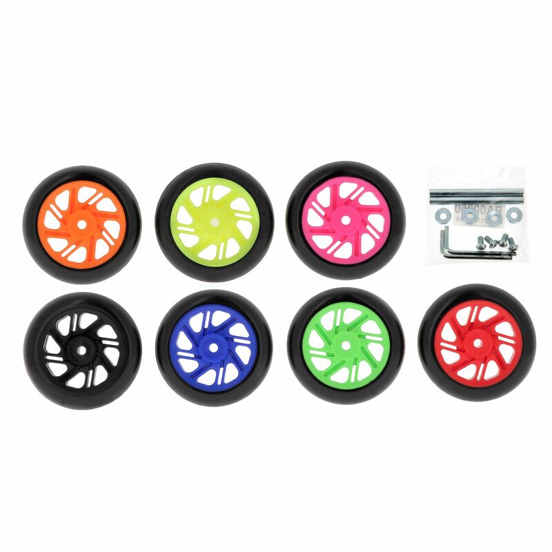 Bihr Kickstand rodas Home Track fixo traseiro stand 2 peças vermelhas Figura 1