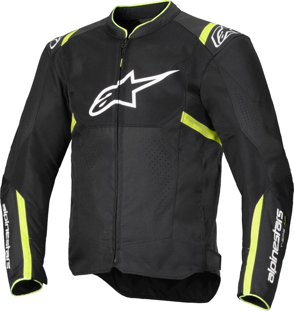 Alpinestars T-Sps Air V2 Motorcycle Textile Jacket black/neon-yellow L Figure 1