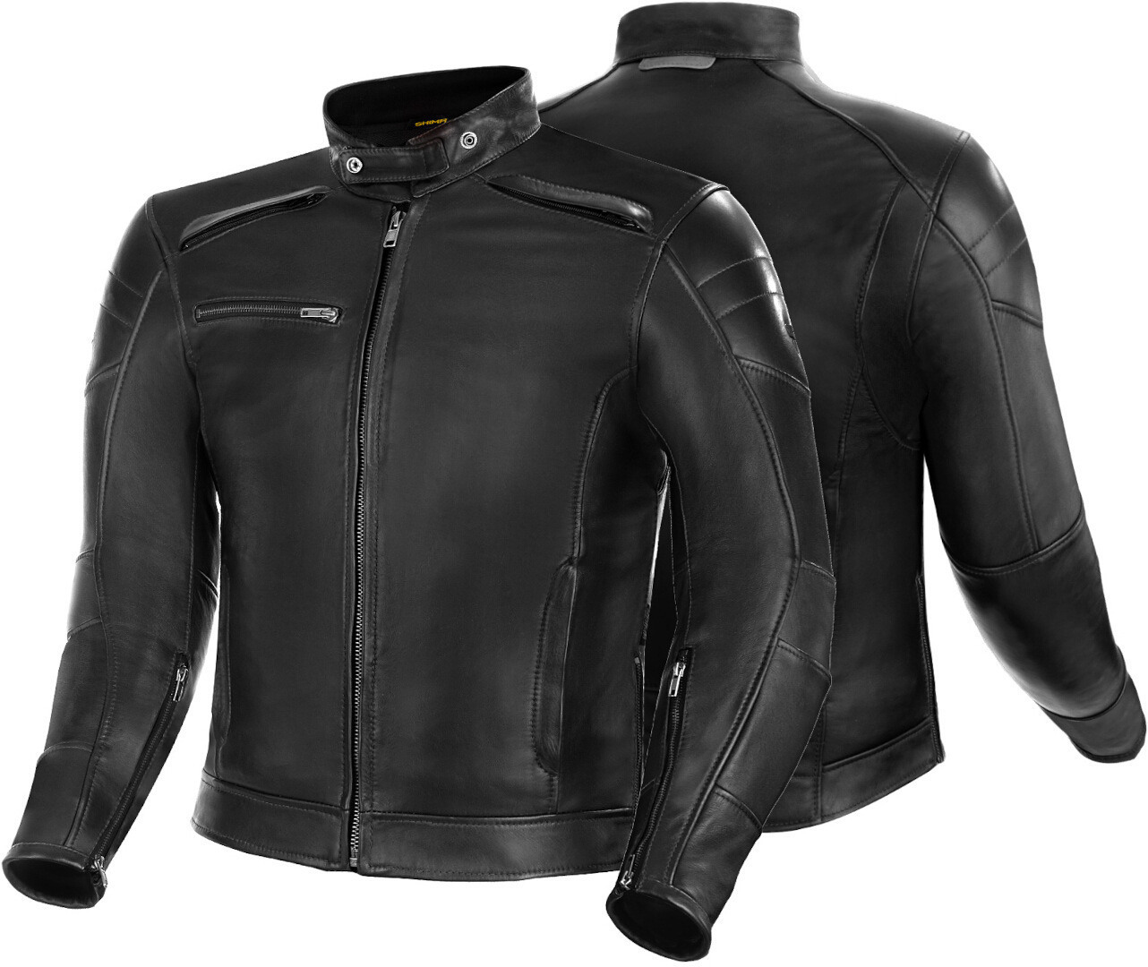 SHIMA Blake Motorrad Lederjacke schwarz L Abbildung 3