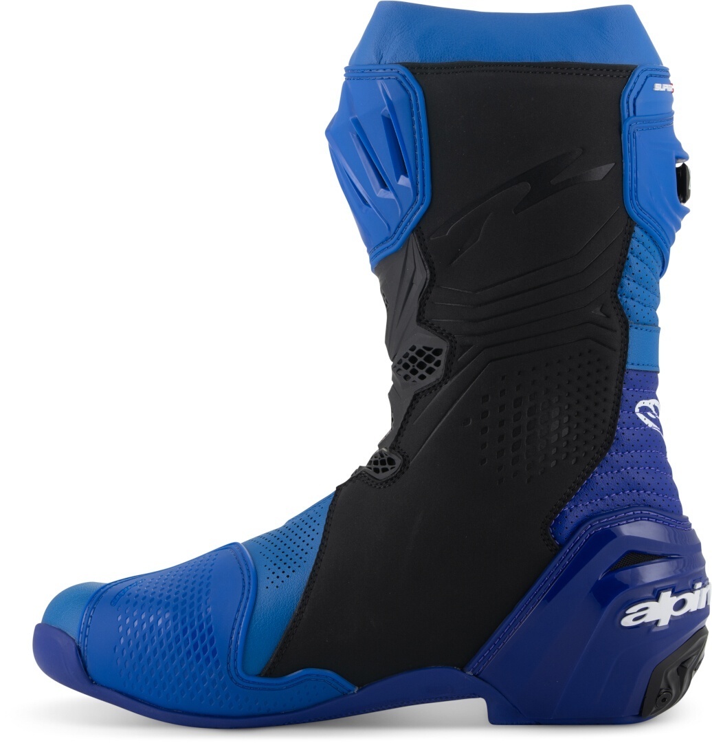 Alpinestars Supertech R Vented Motorcycle Boots blue/black 43 Figure 5