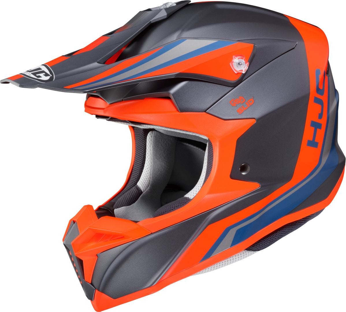 HJC i50 Flux Capacete de Motocross cinza/laranja XXL (63/64) Figura 1
