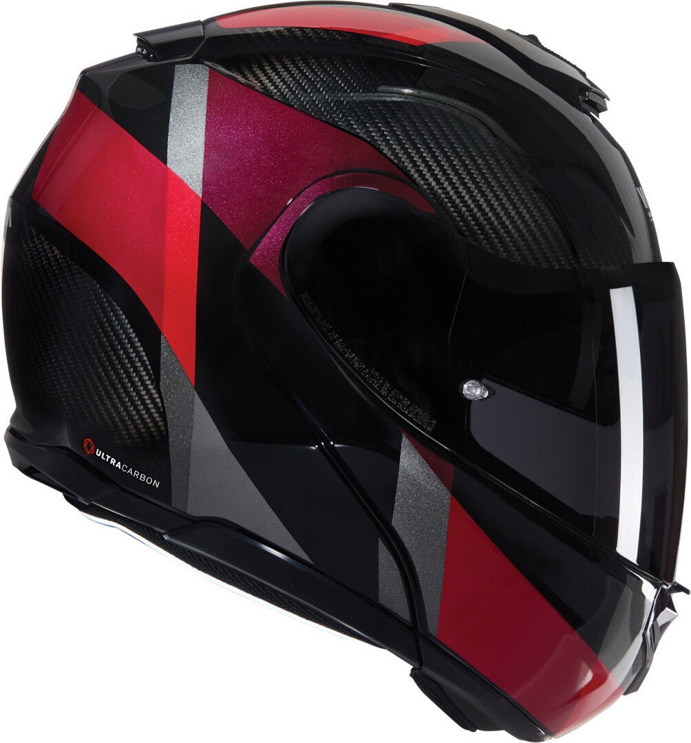 Nolan X-1005 Ultra Carbon Sportivo N-Com Casco nero/rosso L (60) Figura 3