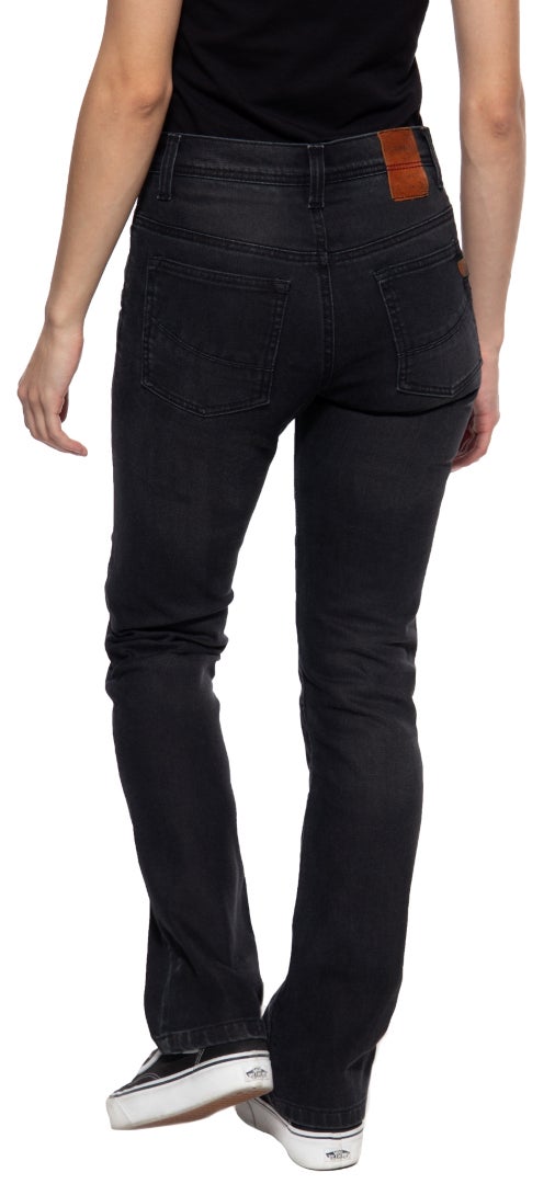 Queen Kerosin Motogear Black Dames Motor Jeans Long 31 Figuur 2