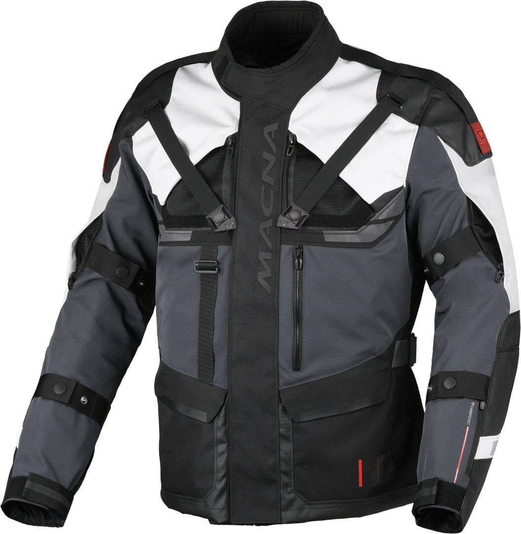 Side view of Macna Touros waterproof Motorcycle Textile Jacket