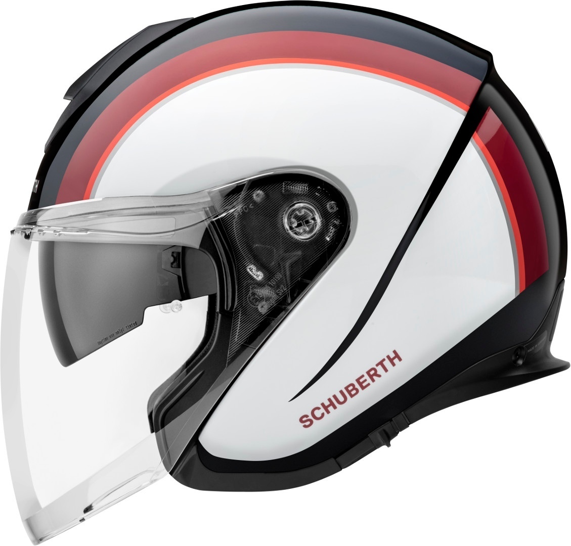 Schuberth M1 Pro Outline Casco Jet rosso M (57) Figura 6