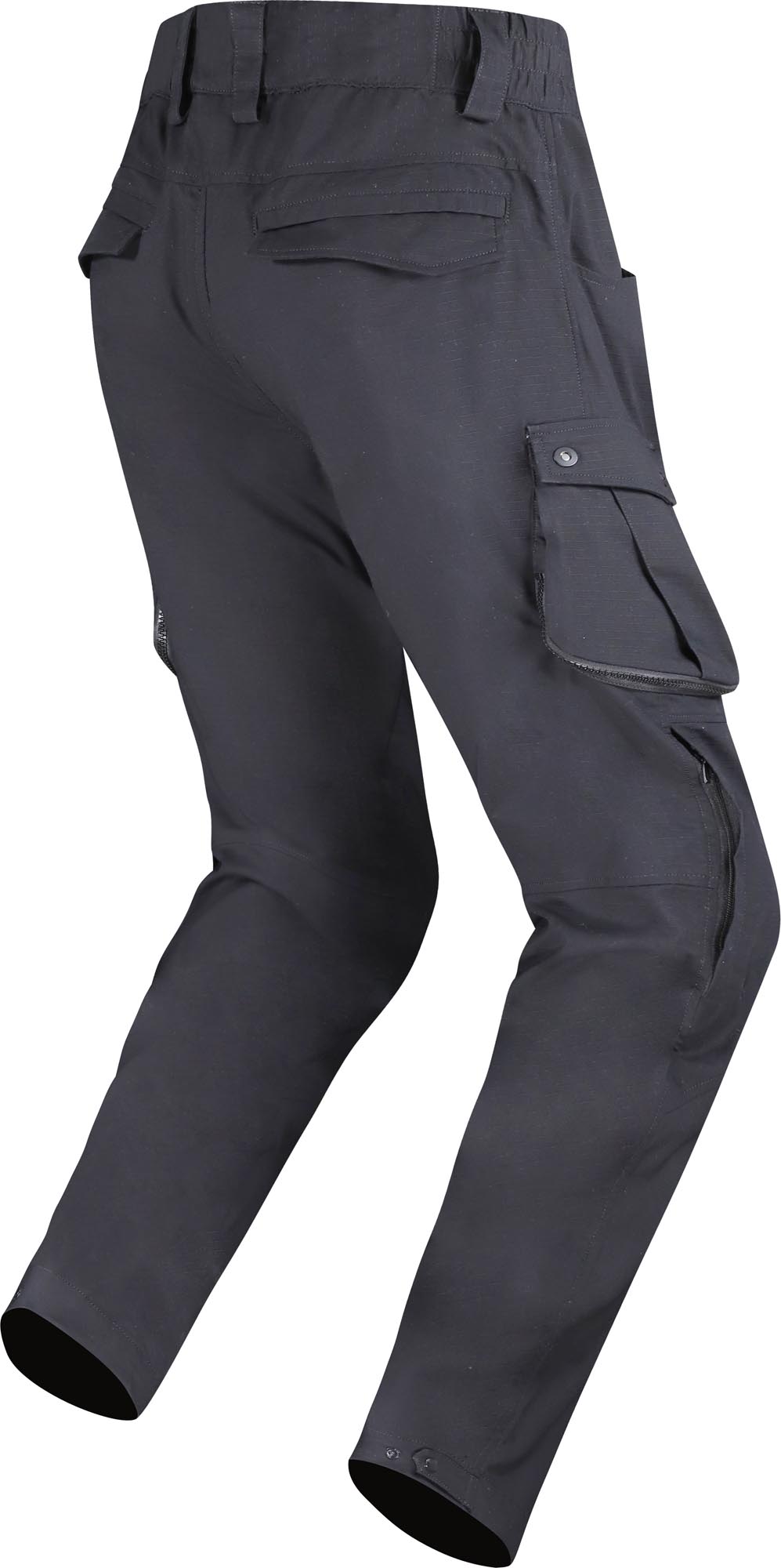 LS2 Coast Pantalones textiles de motocicleta negro L Figura 2