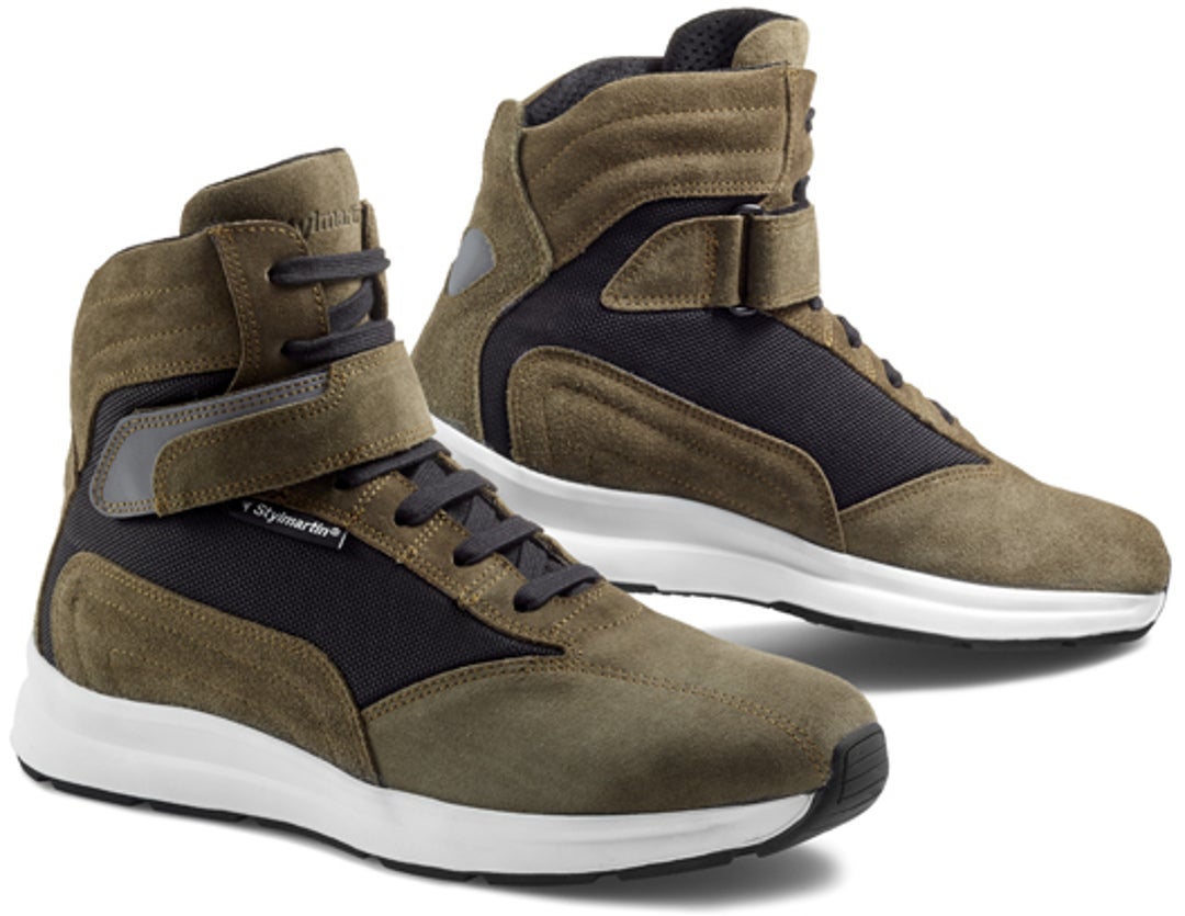 Stylmartin Audax chaussures de moto imperméables Vert/Noir 45 Figure 2