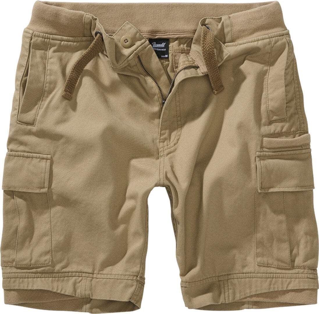 Brandit Men's Camel Packham Vintage Cargo Shorts