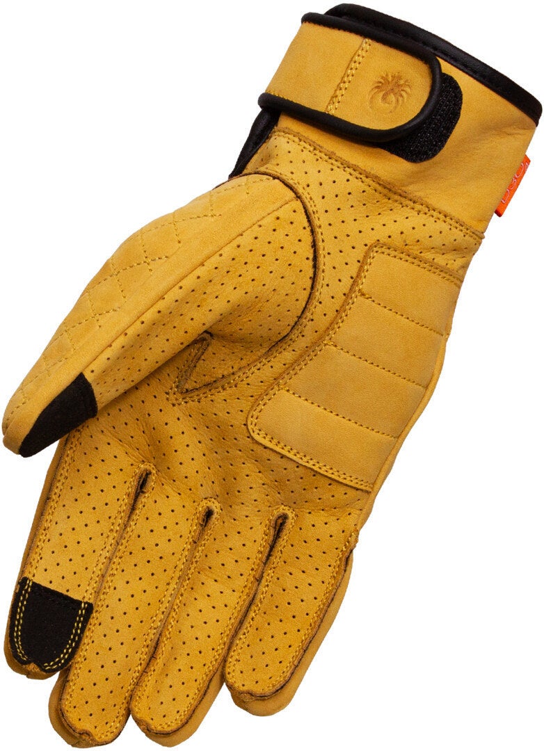 Merlin Clanstone D3O Heritage Motorradhandschuhe gelb 2XL Abbildung 3