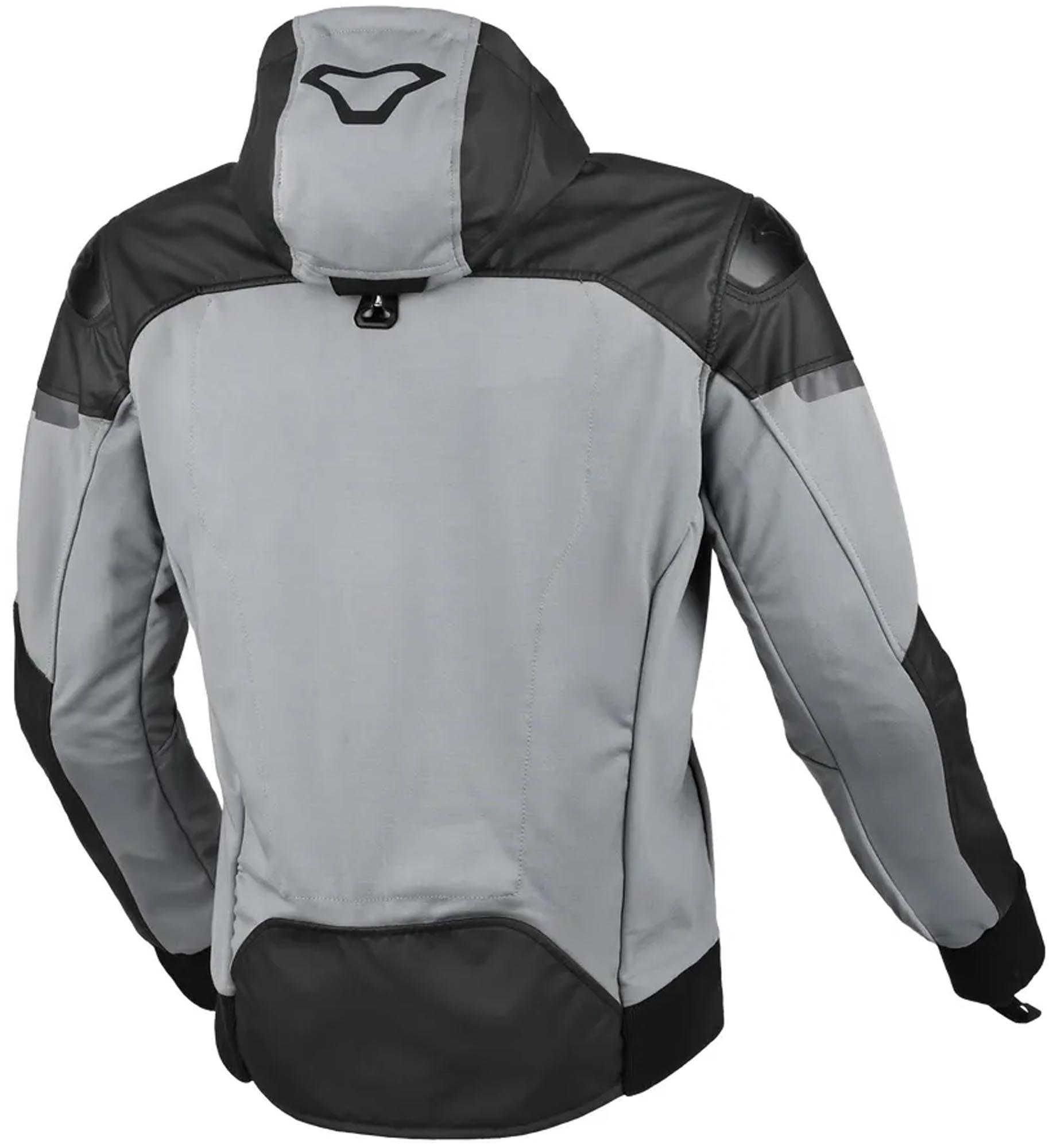 Macna Distec Motorcycle Textile Jacket grey/black 4XL Figure 2