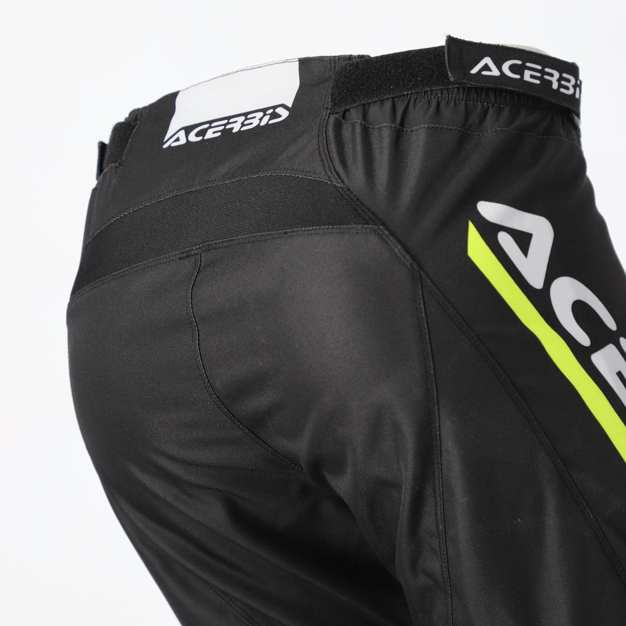 Acerbis MX Linear Lugo Mono Motocrossbukser sort/hvid/gul 36 Figur 7