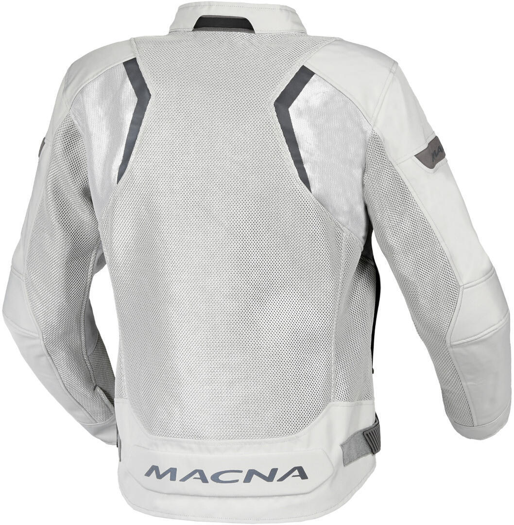 Macna Velotura Motorrad Textiljacke hellgrau XXL Abbildung 2