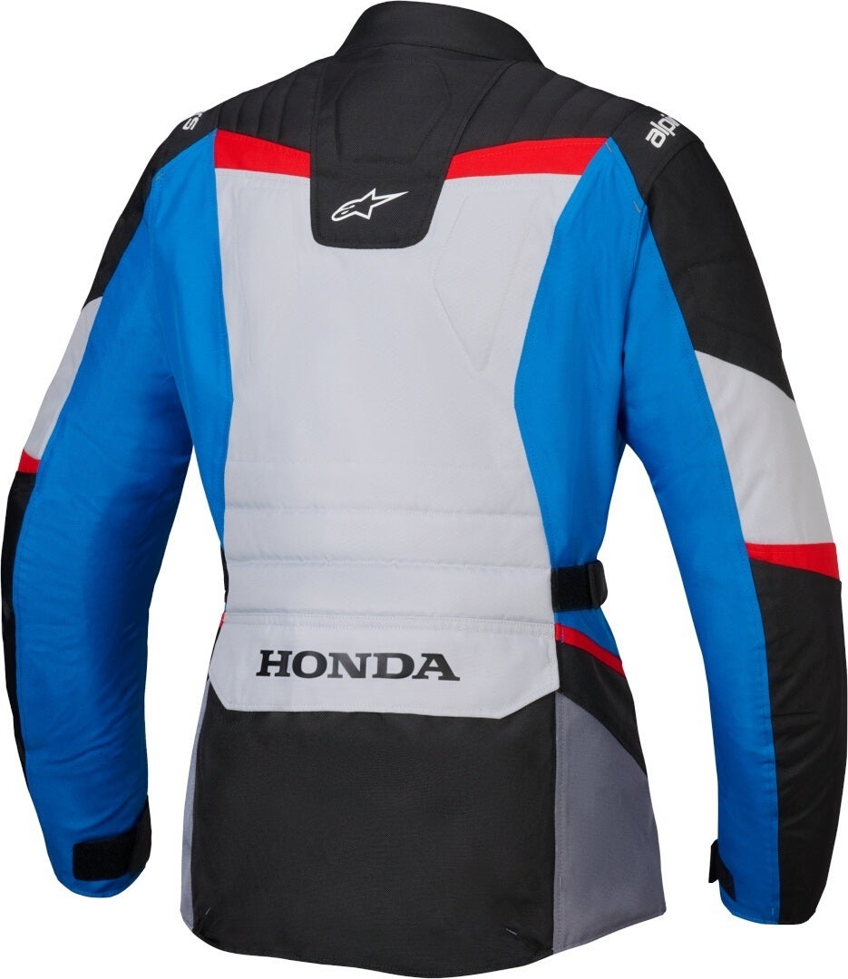 Alpinestars Honda Stella ST-1 vandtæt dame motorcykel tekstiljakke sort/grå/blå M Figur 2